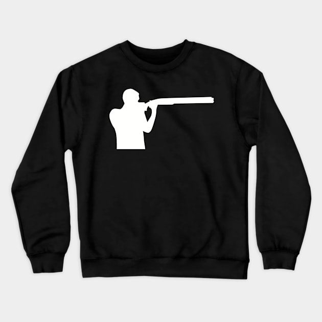 Trap shooting Crewneck Sweatshirt by Designzz